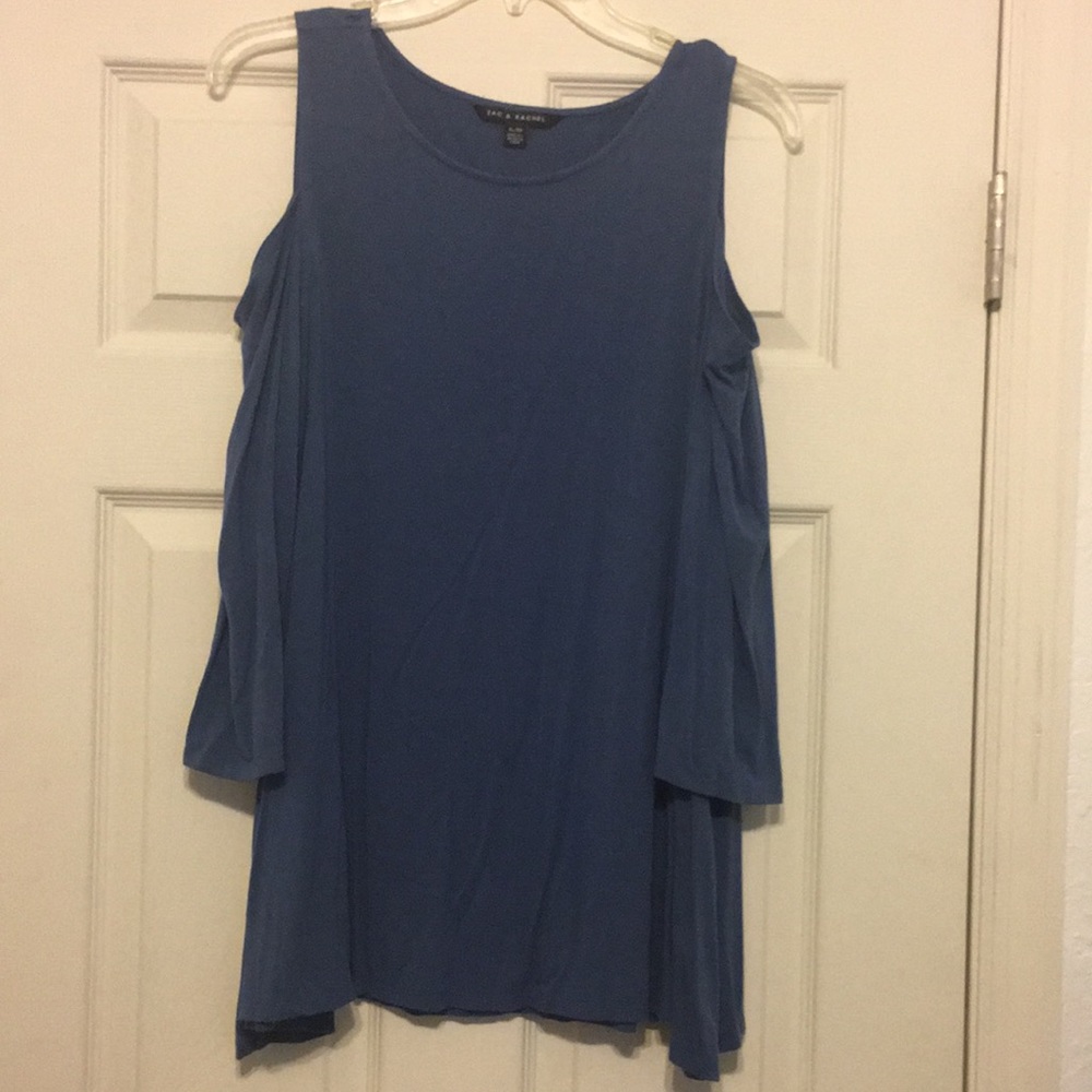Zac & Rachel top. Navy blue.  XL